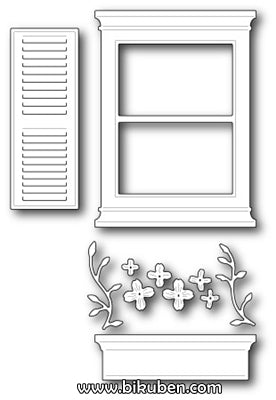 Poppystamps - Dies - Large Madison Window Set