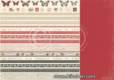 Pion Design - To my Valentine - Borders 12x12"
