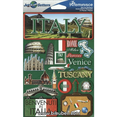 Reminisce - Jet Setters Stickers - Italy