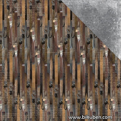 BoBunny - Whiteout - Adventurus Paper 12x12"