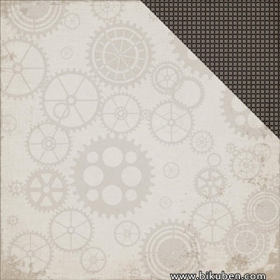 Carta Bella - Work Hard Play Hard - Working Gears 12x12"