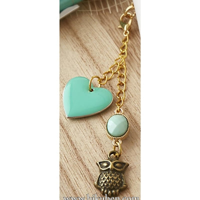 Webster's Pages - Charm Embellishment - Watching Heart