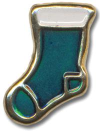 Stocking Brads Green