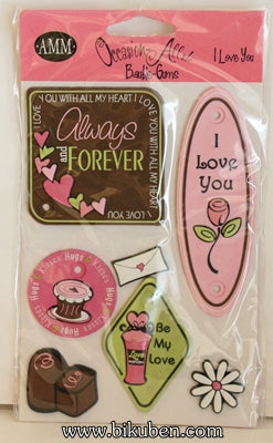 AMM - Rubber decor - I Love You