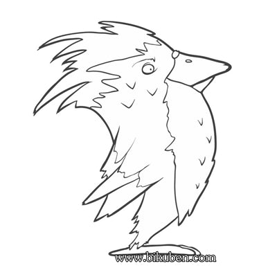 Joggles - Cling Stamp - Bird Earl