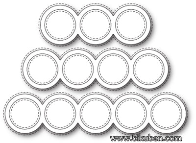 Memory Box - Open Studio - Stiched Rings Dies