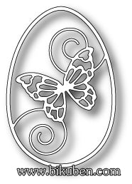 Memory Box - Butterfly Swirl Egg Die