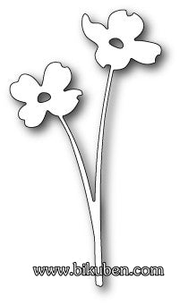 Poppystamps - Dies - Delicate Dogwoods