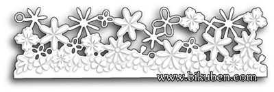 Poppystamps - Dies - Confetti Floral Border Dies