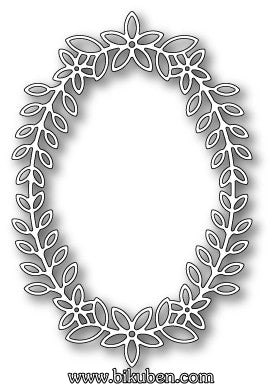 Poppystamps - Dies - Peppini Oval Frame