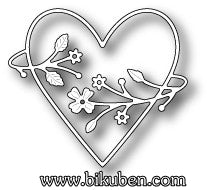Poppystamps - Dies - Francesca Heart