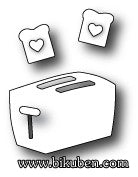 Poppystamps - Dies - Toast for Two