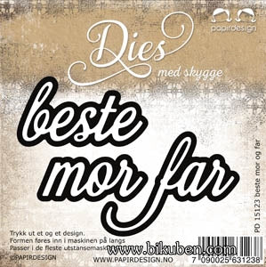 Papirdesign - Dies - Beste Mor/Far