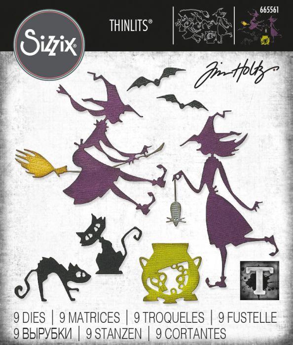 Sizzix - Tim Holtz Alterations - Thinlits - Toil & Trouble