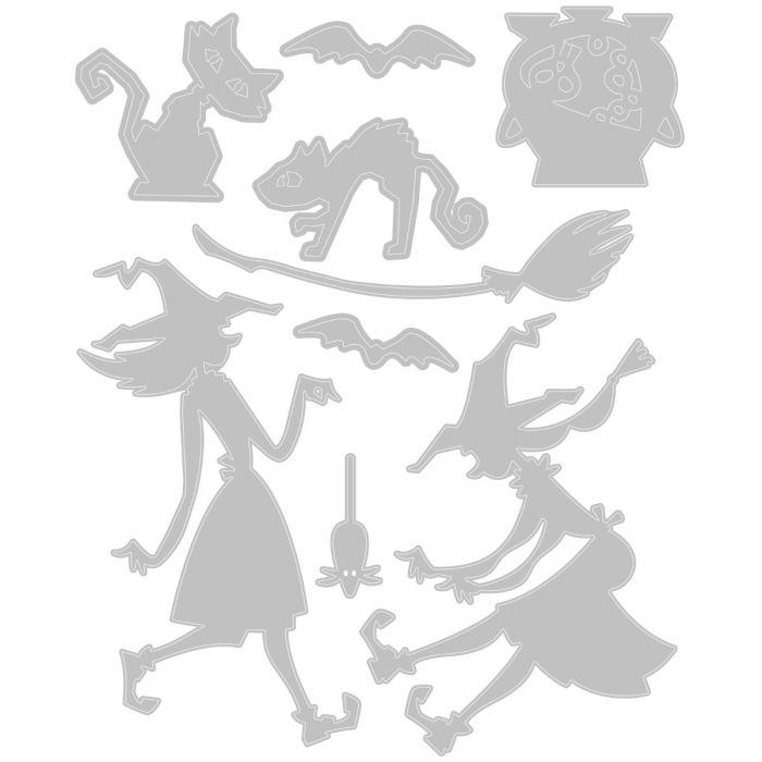 Sizzix - Tim Holtz Alterations - Thinlits - Toil & Trouble