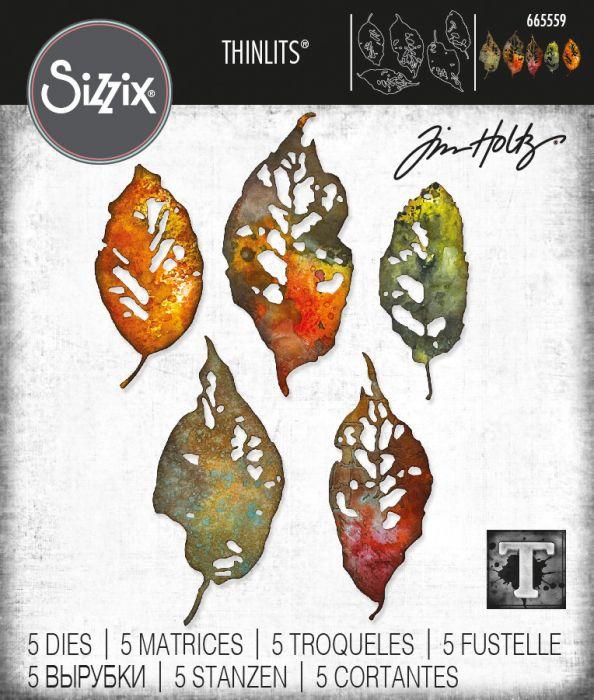 Sizzix - Tim Holtz Alterations - Thinlits - Leaf Fragments