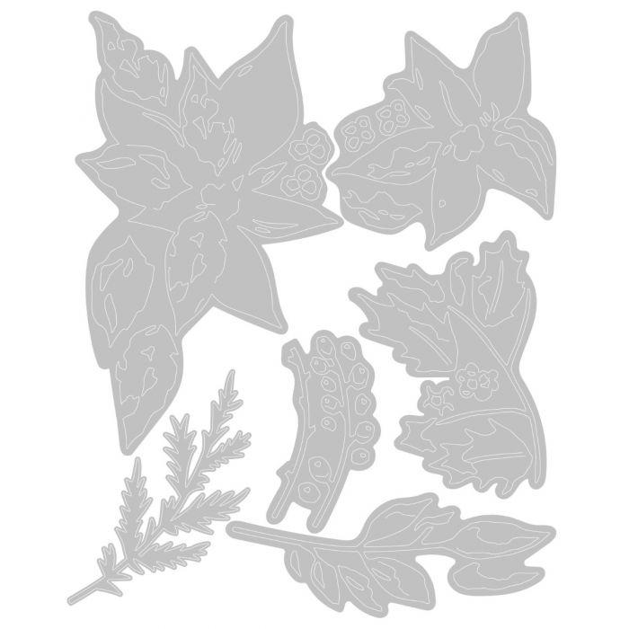 Sizzix - Tim Holtz Alterations - Thinlits - Festive Bouquet