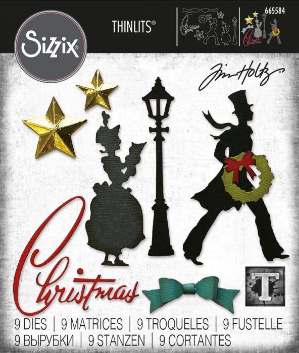 Sizzix - Tim Holtz Alterations - Thinlits - Vault Series Christmas 2021
