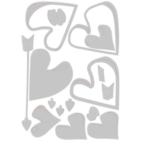 Sizzix - Tim Holtz Alterations - Thinlits Colorize - Lovestruck