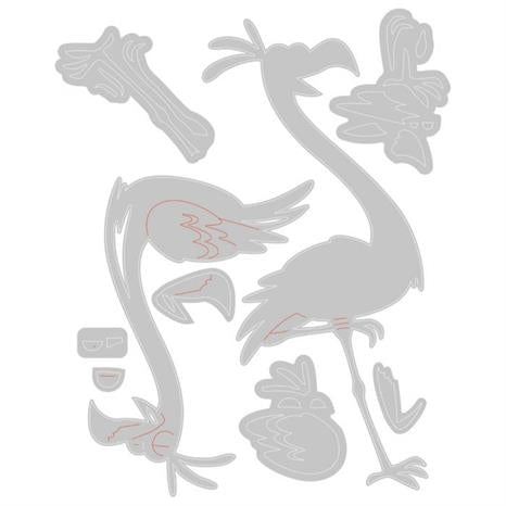 Sizzix - Tim Holtz Alterations - Thinlits Colorize - Gladys