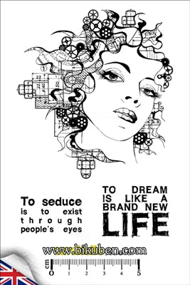 Carabelle - Cling Stamps A6 - To Seduce