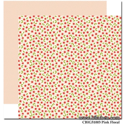 Carta Bella - It's a Girl - Pink Floral 12x12"