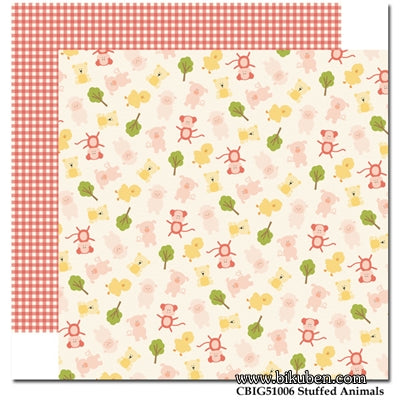 Carta Bella - It's a Girl - Stuffed Animals 12x12"