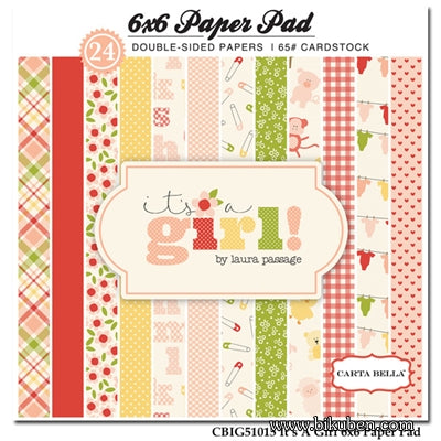 Carta Bella - It's a Girl - 6x6" Paper Pad