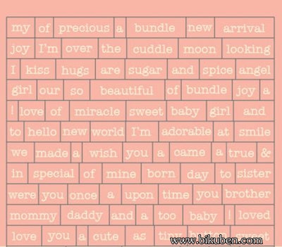 Authentique - Cuddle Girl - Petite Diction Stickers