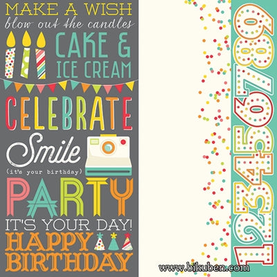 Simple Stories - Let's Party - 2x12", 4x12" og 6x12" Elements 12x12"