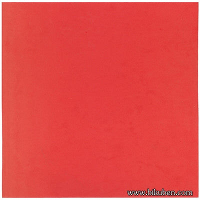 Bazzill - Foam Sheets/mosegummi med lim bakside - Red 12x12"