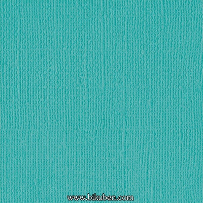 Bazzill - Canvas - Capri Sea 12x12" blå kartong