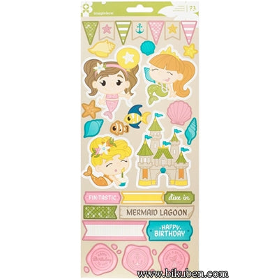 Imaginisce - Par-r-rty Me Hearty - Mermaid Stickers