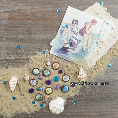 Prima - French Riviera - Decorative Brads