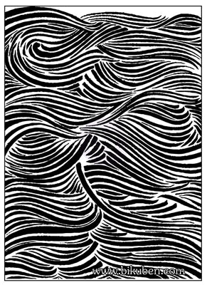 Prima - French Riviera - Clear Stamp - Waves