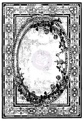 Prima - Cling Stamp - Ornate Frame