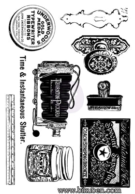 Prima - Cling Stamp - Curiosities