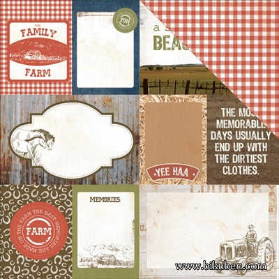 KaiserCraft - Old Mac - Homegrown 12x12"
