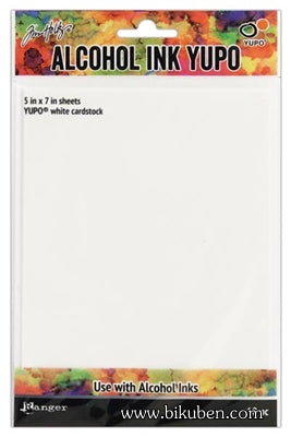 Tim Holtz - Alcohol Ink  Cardstock - YUPO White