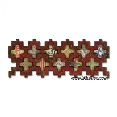 Tim Holtz Alterations - Frameworks Die - Crosshatch