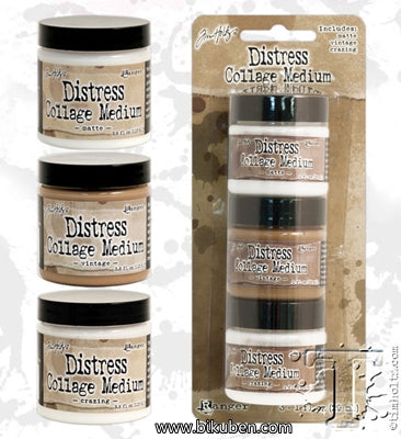 Tim Holtz - Distress Collage Medium 3pk
