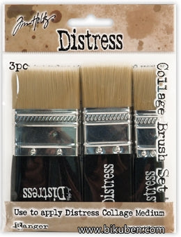 Tim Holtz - Collage -  Brush 3pk