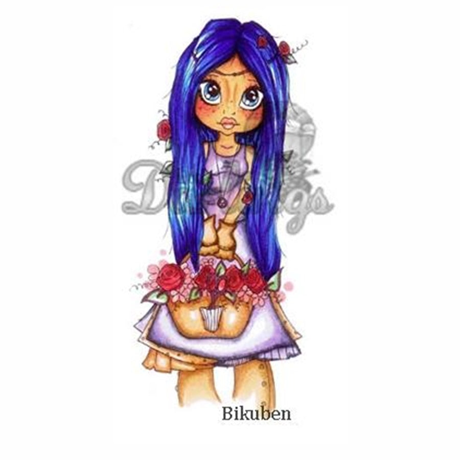 Little Darlings - Saturated Canary - Gardner Gayle - Umontert Stempel