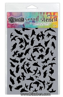 Dylusions - Small Stencil - Breeze of Brids