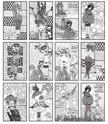 Dylusions - Colouring Sheets