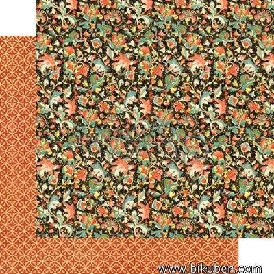 Graphic45 - Enchanted Forest - Scrumptuous Floral 12x12"