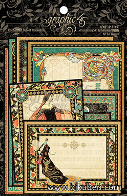 Graphic45 - Enchanted Forest - Ephemera Cards