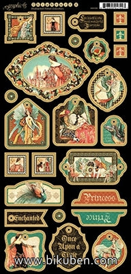 Graphic45 - Enchanted Forest - Decorative Chipboard