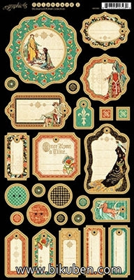 Graphic45 - Enchanted Forest - Journaling Chipboard 