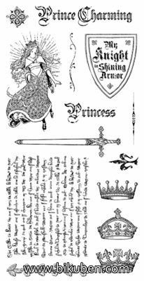 Graphic45 - Enchanted Forest - Cling Stamp 2